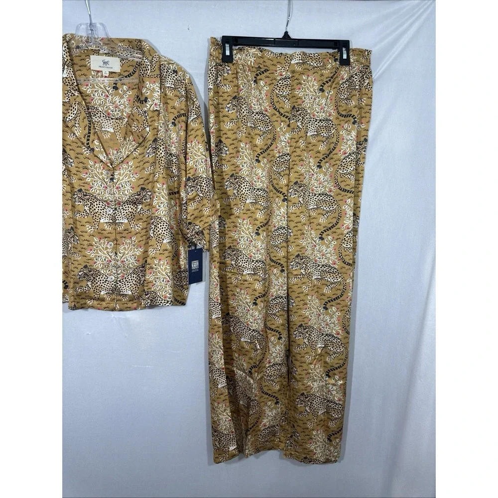 NWT $198 Printfresh [‎ Medium Tall ] Eco Satin Wildest Dreams Set Bagheera T2168